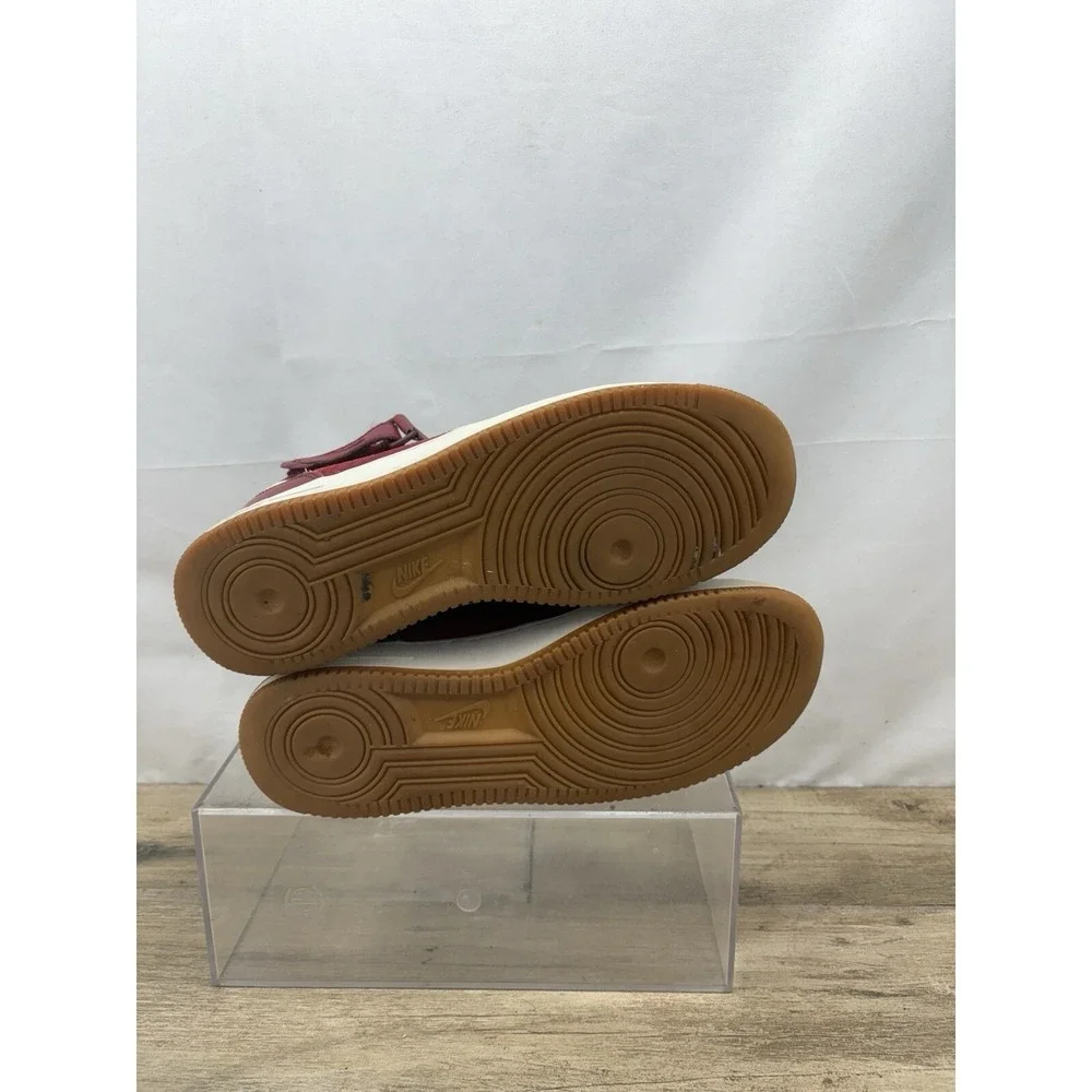 Nike Air Force 1 Men's Size  11  ( 315123-608 ‎ ) red white gum bottom EUC